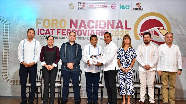 Gobierno de Tabasco fortalece la formación técnica en transporte y logística ferroviaria