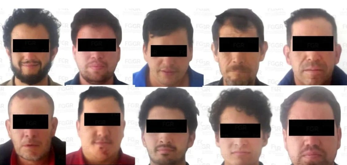 Vinculan a proceso a 10 presuntos integrantes de “Gente del Guano” detenidos en Durango