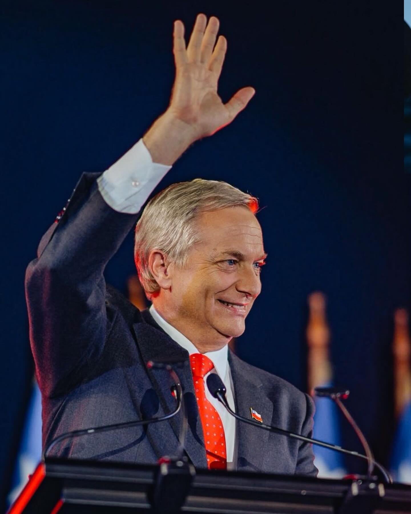 José Antonio Kast, candidato a la presidencia en Chile.