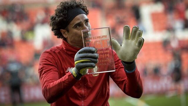 Ochoa fue elegido como el mejor jugador de la temporada para el Standard