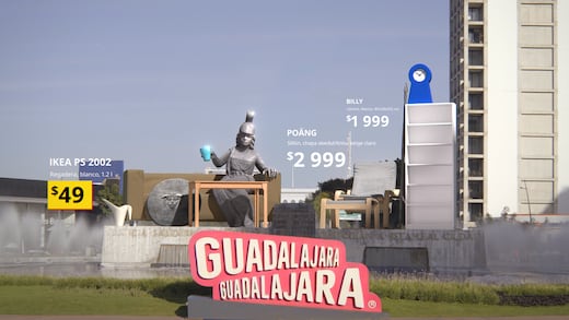Ya apareció “La Minerva”, y sí, estaba de compras en IKEA Guadalajara