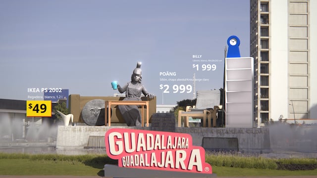Ya apareció “La Minerva”, y sí, estaba de compras en IKEA Guadalajara