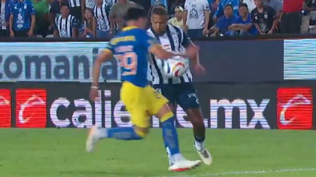 Jugada polémica en el Pachuca vs América