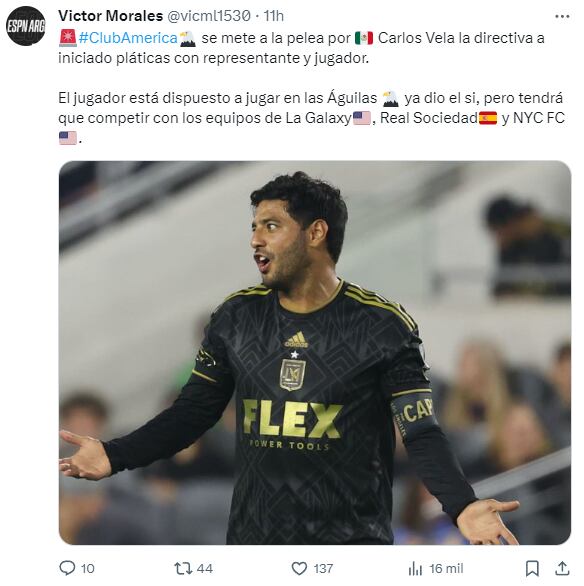 Carlos Vela