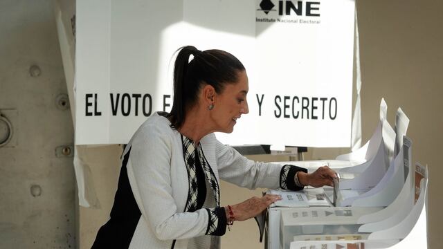 Claudia Sheinbaum, candidata a la presidencia de la república por la coalición Sigamos Haciendo Historia