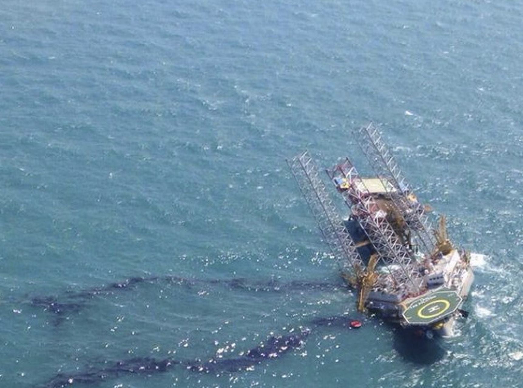 Plataforma de Pemex en Campeche