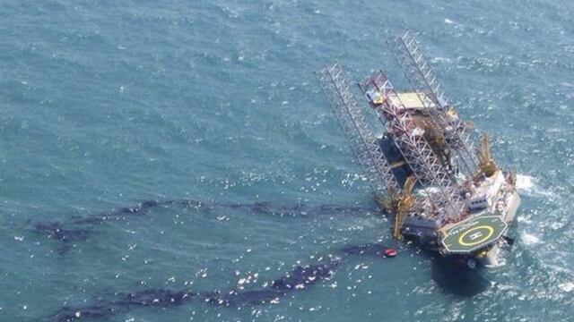 Plataforma de Pemex en Campeche