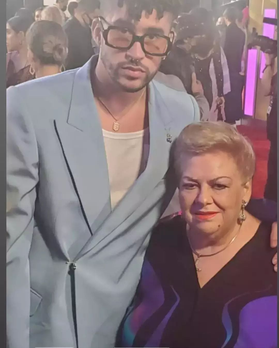 Paquita la del Barrio y Bad Bunny