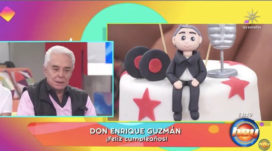 Enrique Guzmán celebra su cumpleaños