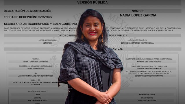 Critican a Nadia López García por su patrimonio y viajes