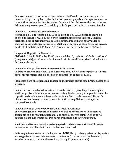 Carolyn Adams explica contrato de casa en Houston