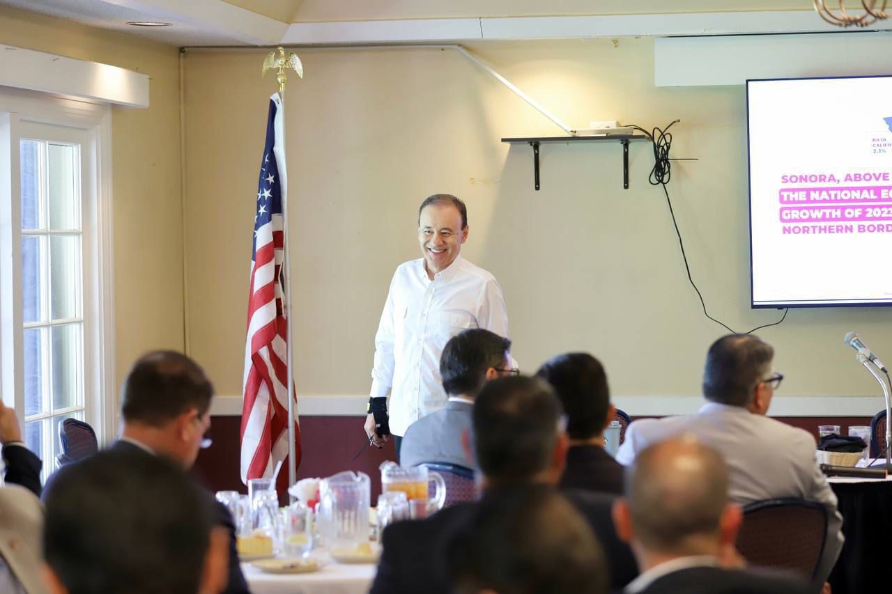 Alfonso Durazo promueve el Plan Sonora como motor de inversión y desarrollo en Texas.