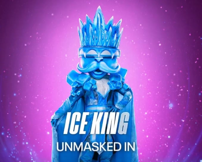Ice King, el personaje donde Drake Bell se ocultaba en Quién es la Máscara Estados Unidos.
