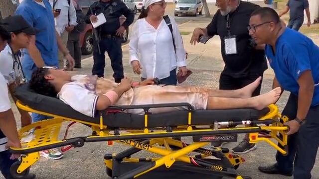 Pelotero sufre golpe de calor