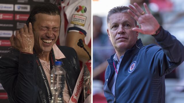 Matías Almeyda y Ricardo Peláez