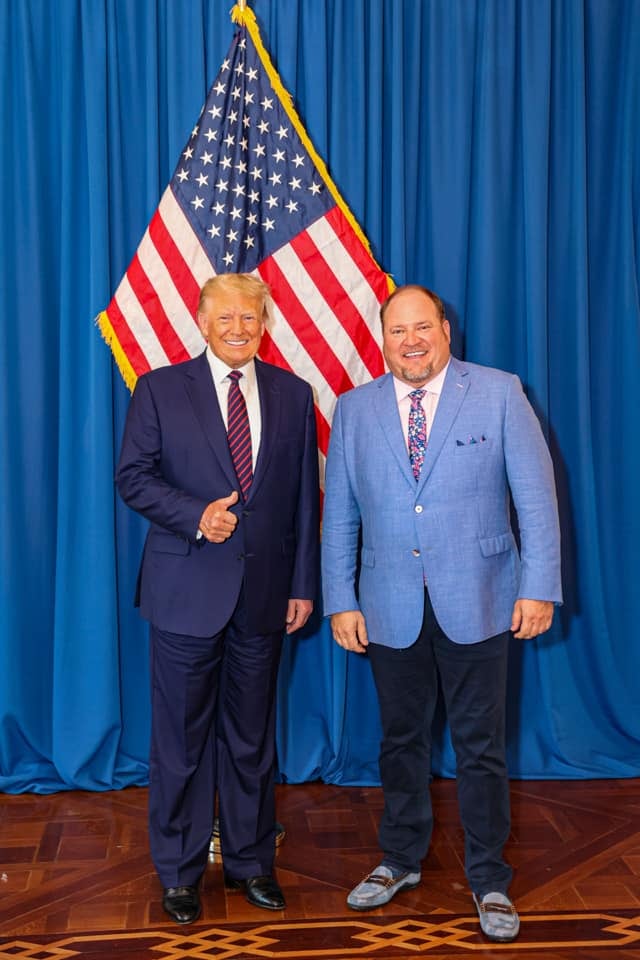Bubba Saulsbury, novio de Aleida Núñez y Donald Trump.