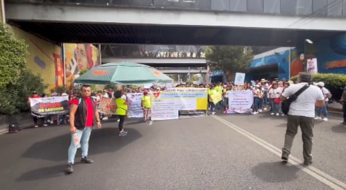Bloqueo en San Antonio Abad