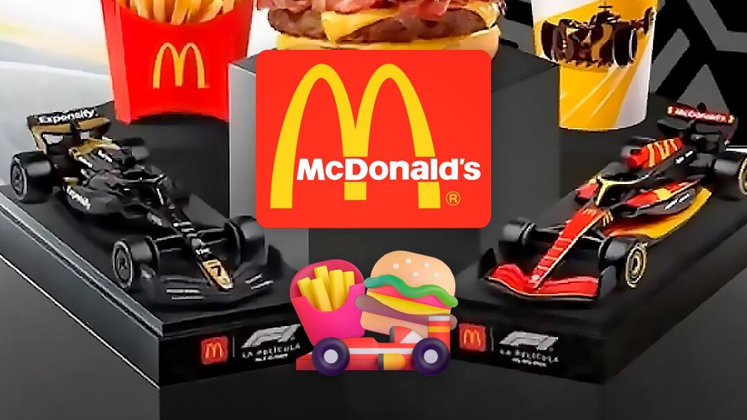 Cajita Feliz de McDonalds F1: Precio, qué incluye y cómo conseguir en México los coleccionables de la película