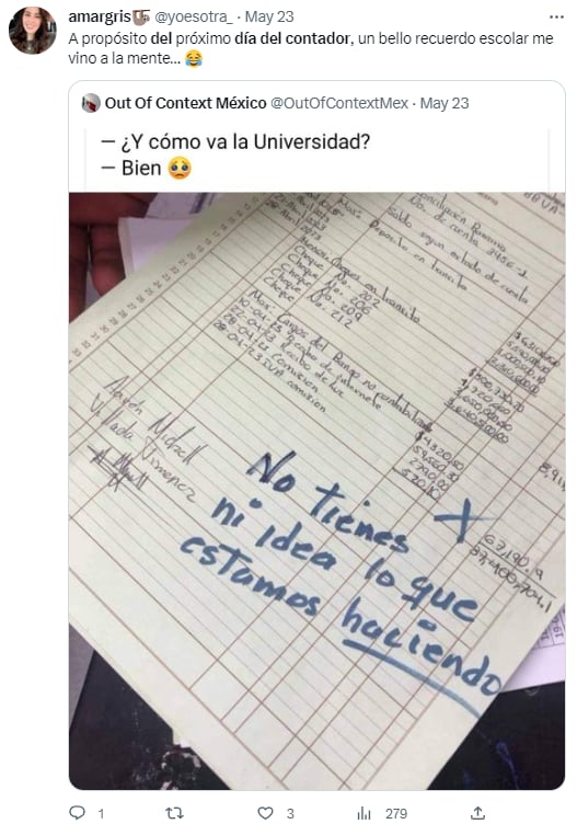 Memes por el día del Contador