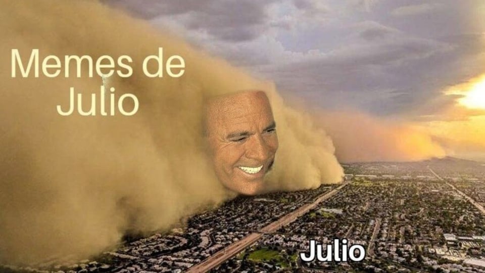 Memes de julio no descansan al clásico Julio Iglesias para darle la bienvenida al séptimo mes