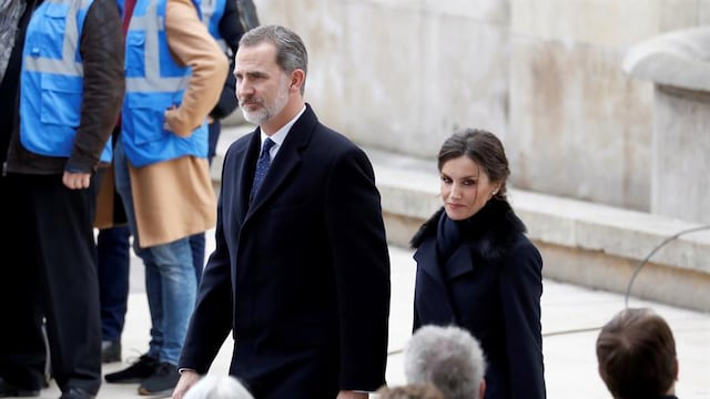 Los reyes Felipe VI y Letizia
