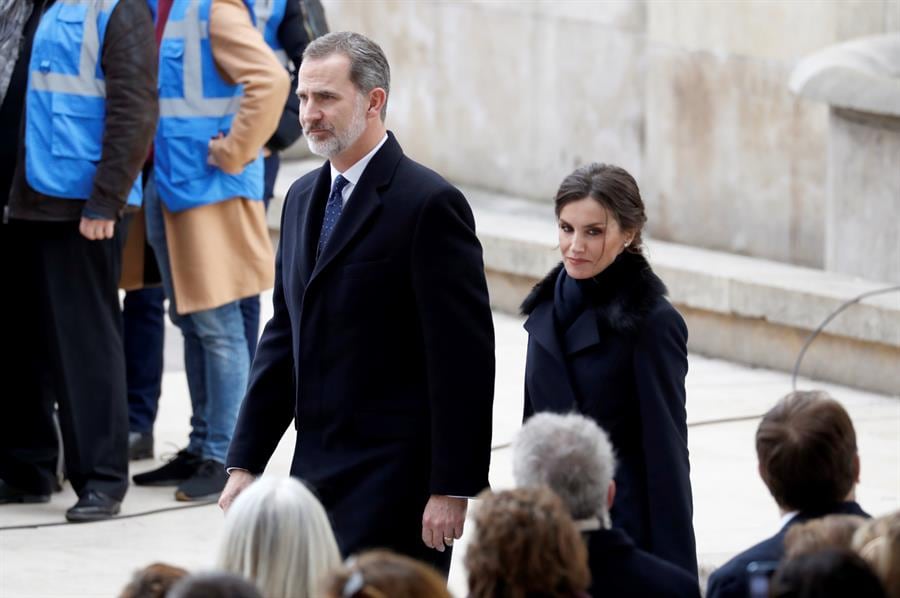 Los reyes Felipe VI y Letizia