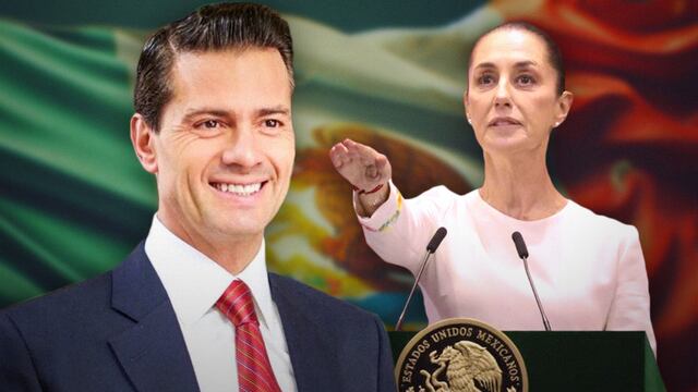 Enrique Peña Nieto felicita a Claudia Sheinbaum