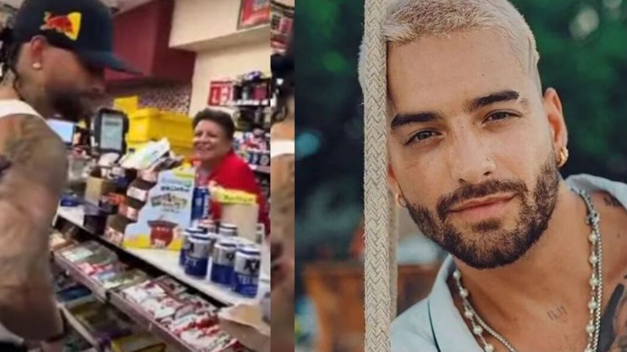 Maluma en Monterrey: Cajero de Oxxo le dice que se parece a Maluma (VIDEO)