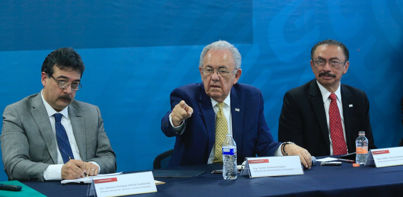 Javier Jiménez Espriú, titular de la SCT.