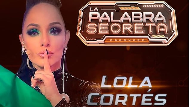 Lolita Cortés, conductora de La Palabra Secreta: Password.