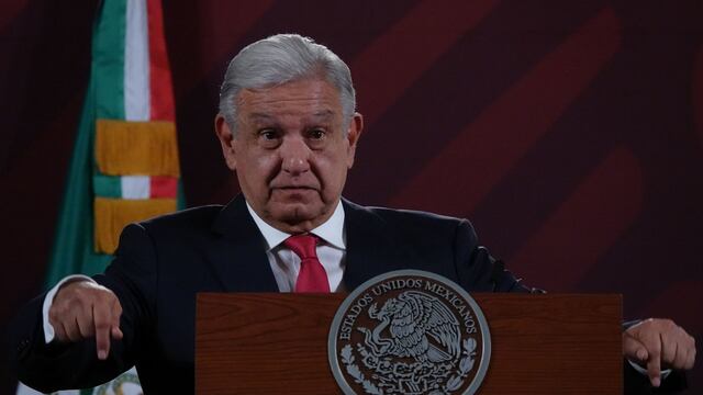 AMLO en la conferencia mañanera del 28 de marzo