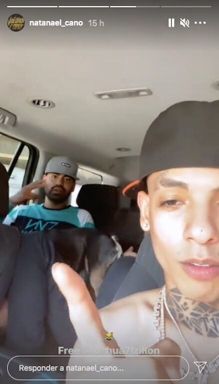 Natanael Cano exhibe a quién choco su auto