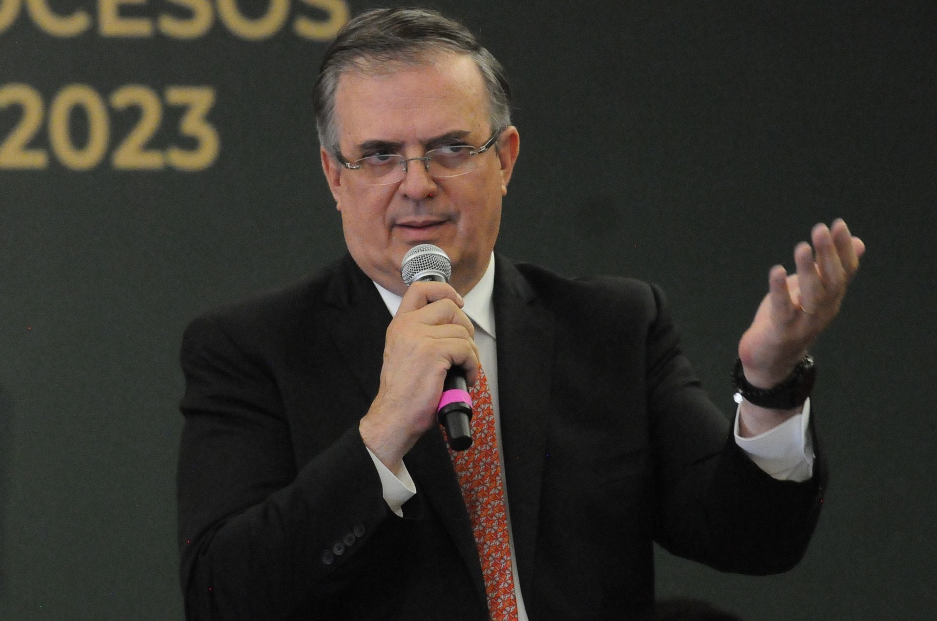 Marcelo Ebrard, secretario de Relaciones Exteriores