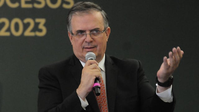 Marcelo Ebrard, secretario de Relaciones Exteriores