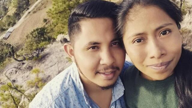 Yalitza Aparicio y Andre Montes