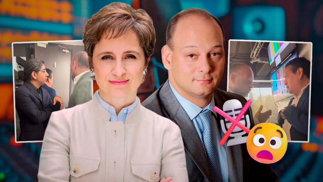 Javier Tejado Dondé llegó con Carmen Aristegui para ejercer derecho de réplica, pero no lo dejaron pasar; esto dijo con Joaquín López-Dóriga