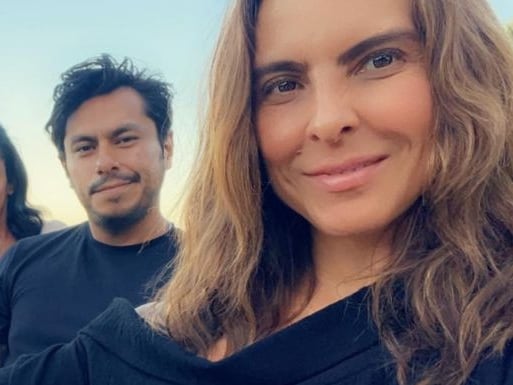 Lydia Cacho, Edgar Bahena y Kate del Castillo.