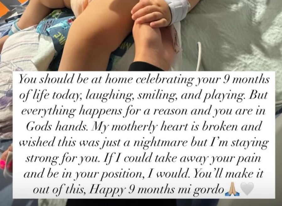 ¿Qué le pasó al bebé de Xavi, cantante de corridos tumbados? Se encuentra grave y hospitalizado