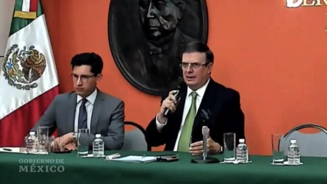 Marcelo Ebrard. Avance en negociación con EU.