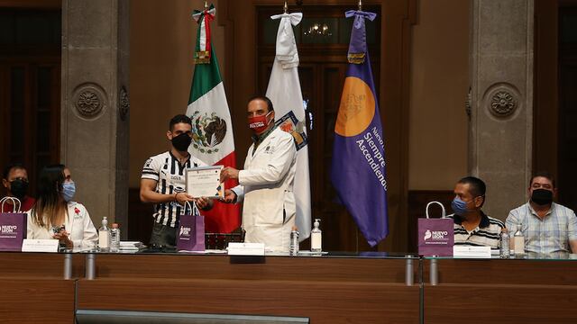 Reconoce a donadores en NL.