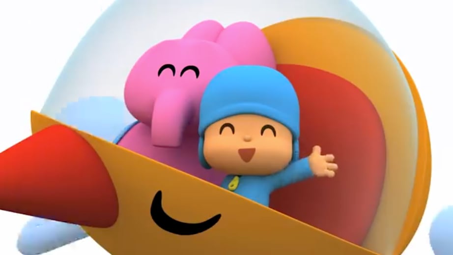 Pocoyó por el Día del Globo Aerostático