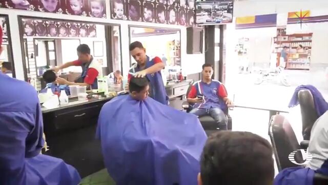 Migrantes trabajando en Chiapas