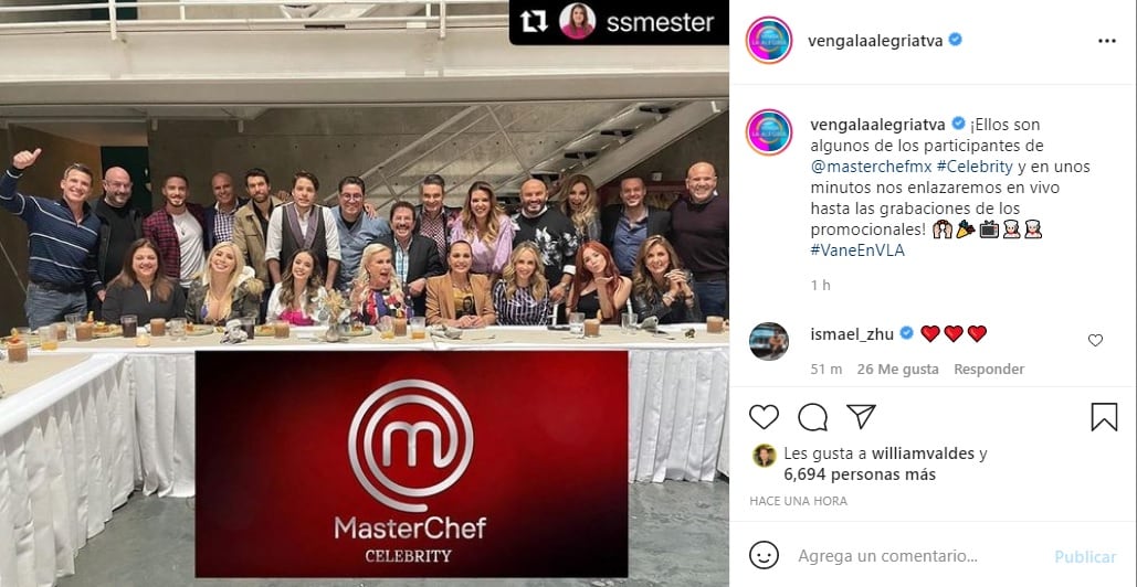 MasterChef Celebrity participantes