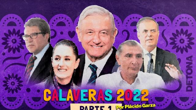 Calaveras a políticos por Plácido Garza