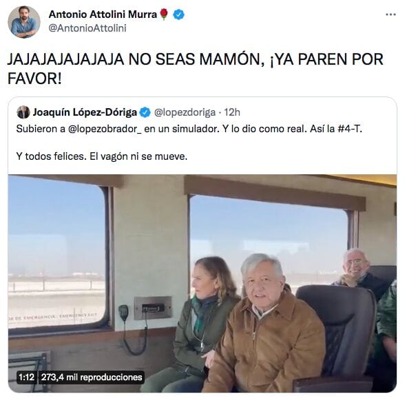 Tuit de Antonio Attolini