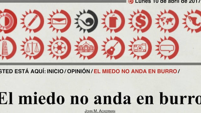 El tipo se siente Gandhi o, de perdida, Zapata