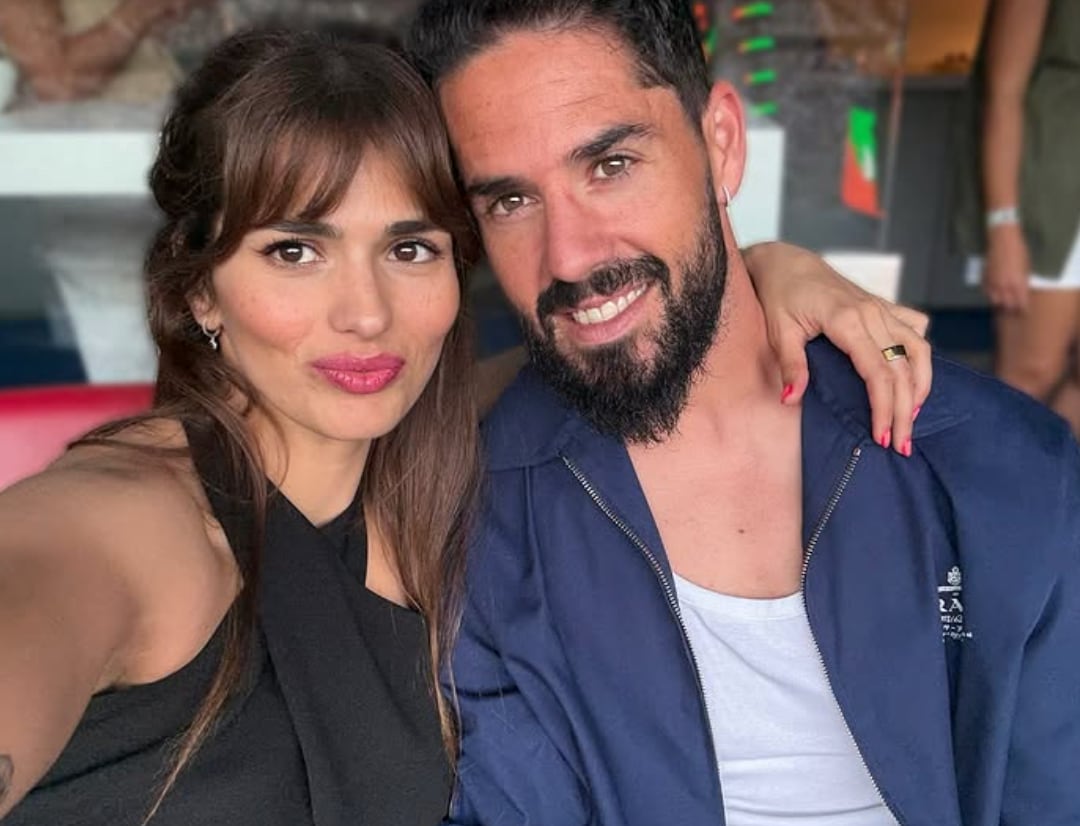 Sara Sálamo y su esposo Isco