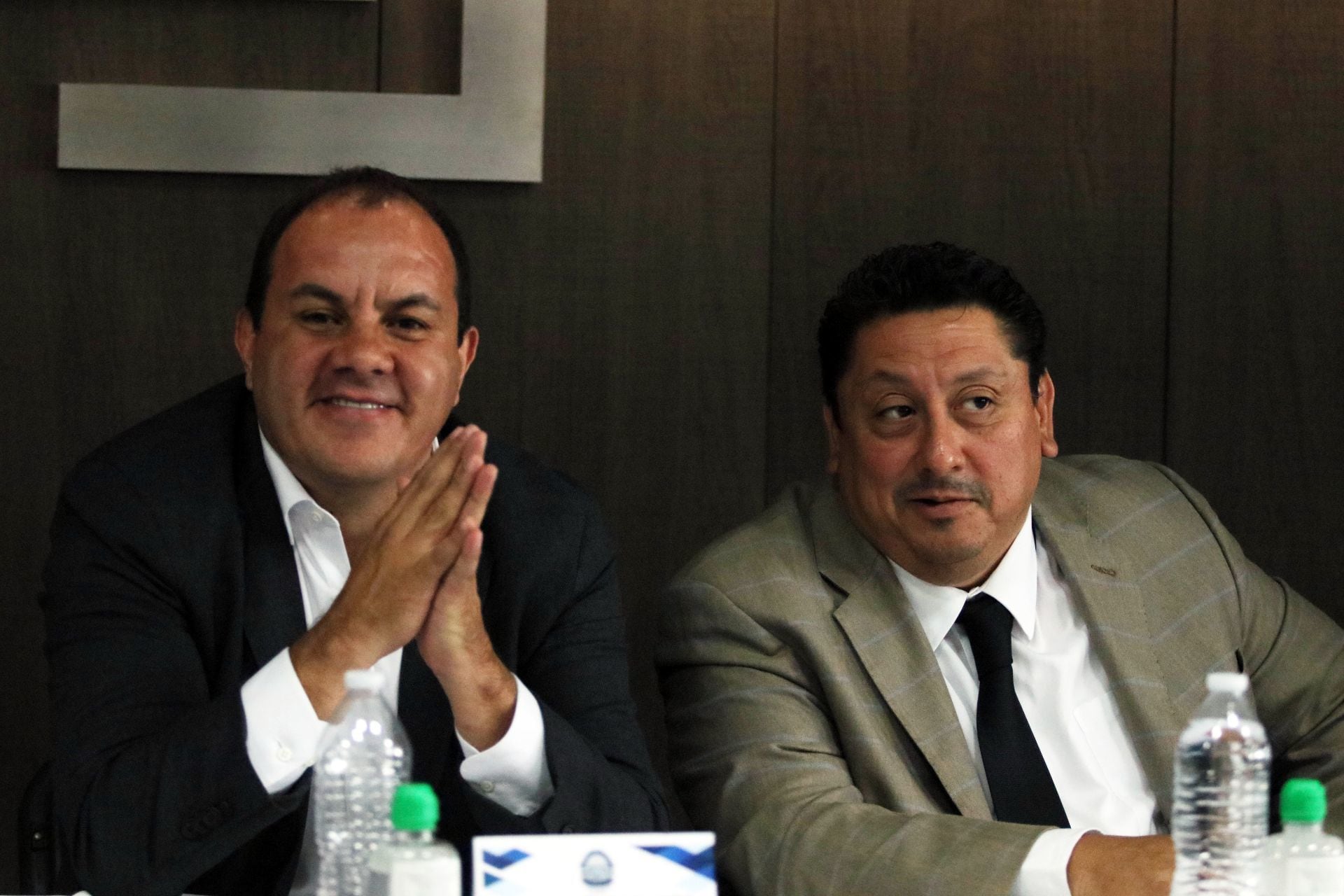 Cuauhtémoc Blanco y Uriel Carmona