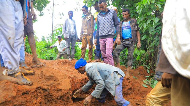 Deslizamiento en Etiopía deja cientos de muertos