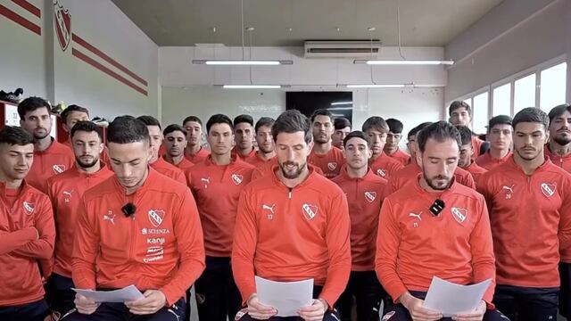 “Acá perdió el futbol”: Jugadores de Independiente sorprenden con mensaje en redes tras descalificación de la Copa Sudamericana